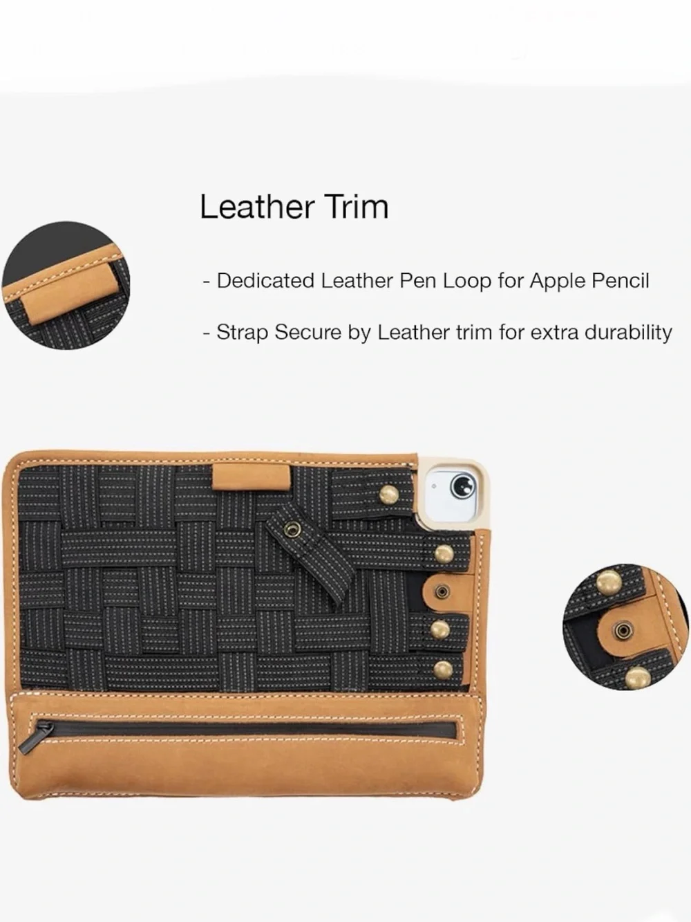 tinyRigs ori-Grid Weavable Organizer for iPad📱Magic Keyboard